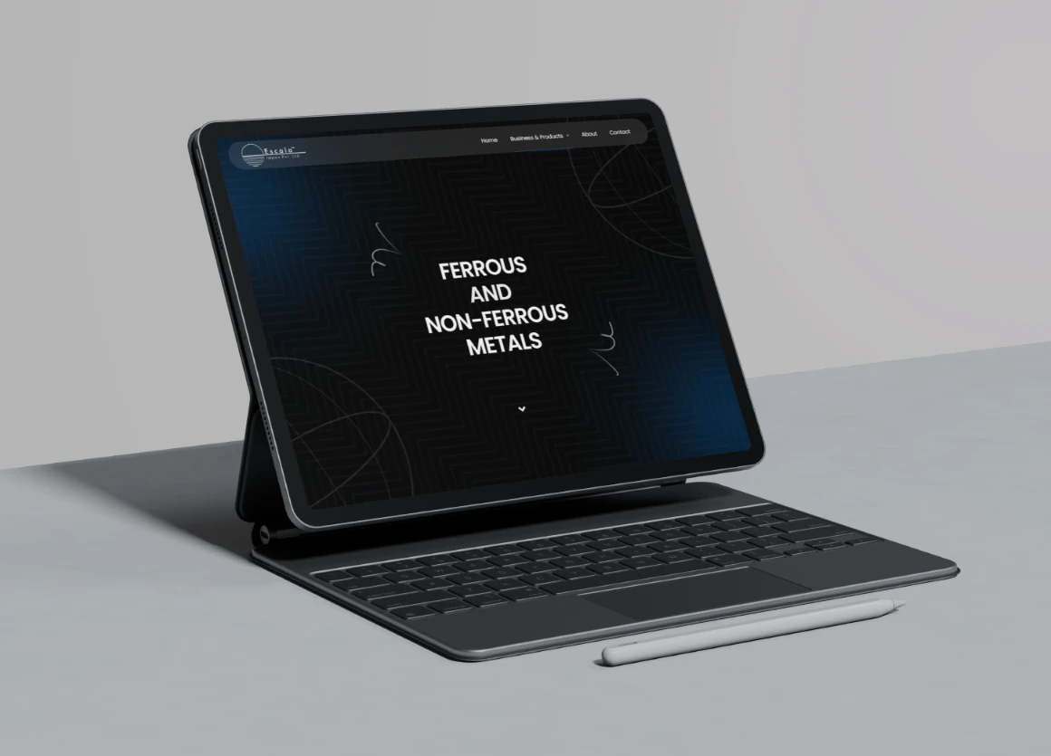 Escala Impex Import Export Corporate Website Design