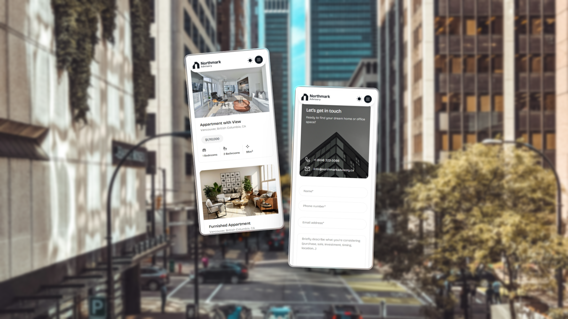 Northmark Advisory Mobile Responsive Website Design