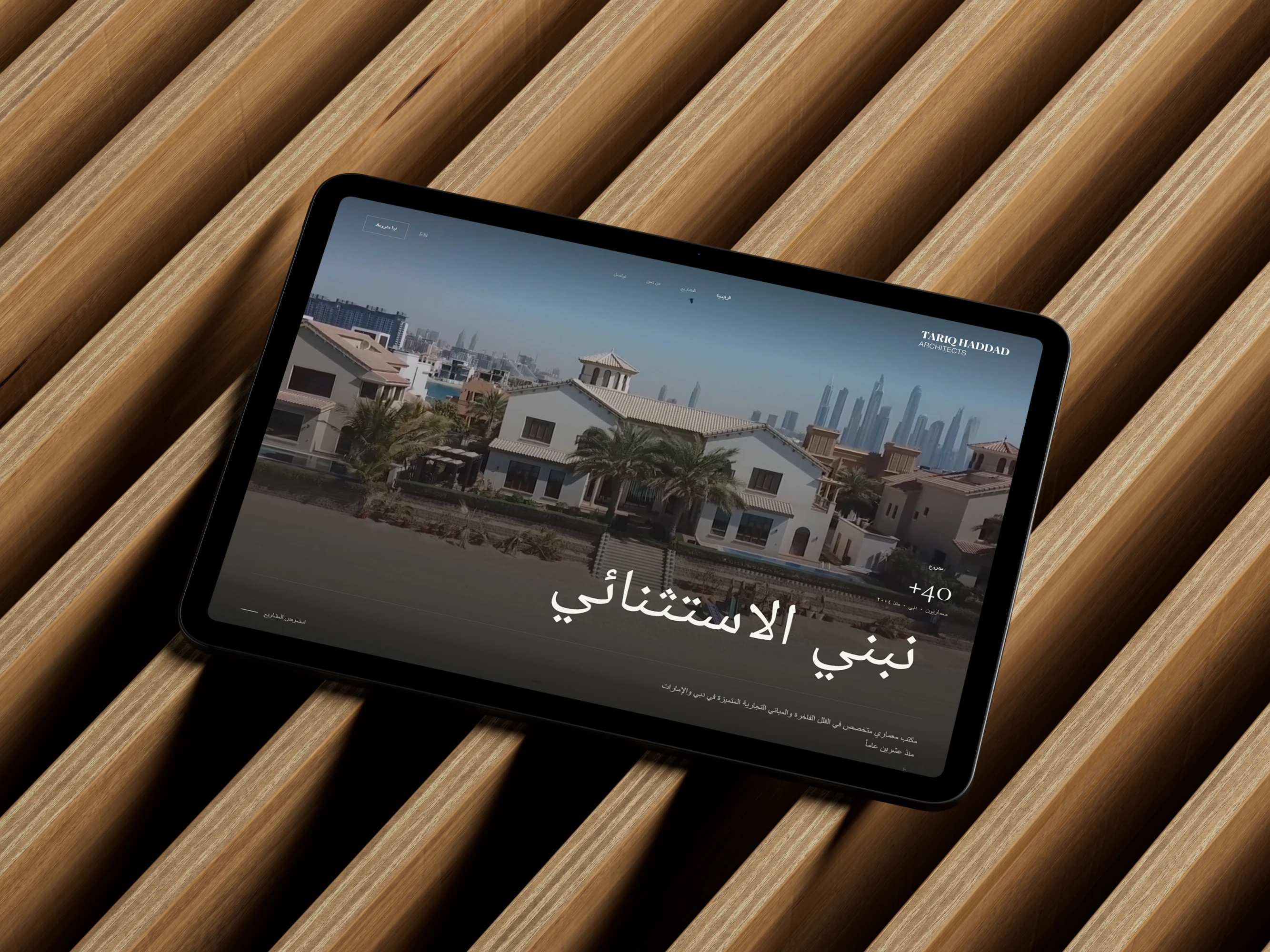 Tariq Haddad Architects Custom Project Details Content Layout